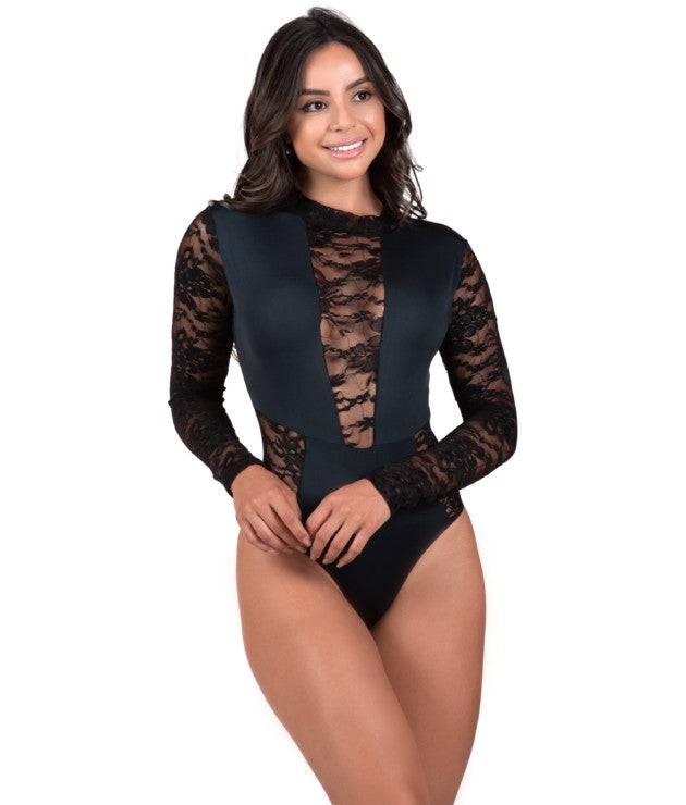 Body manga longa – Mel