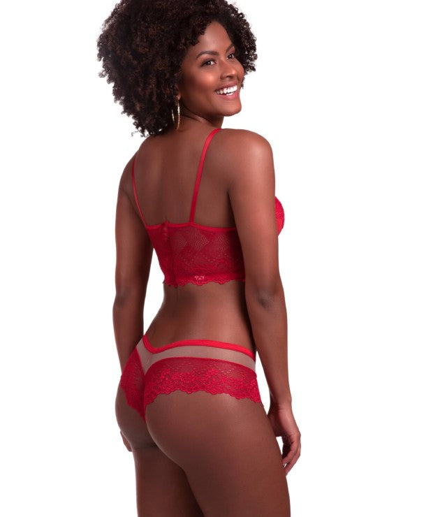 Conjunto de lingerie com tule – Desiree