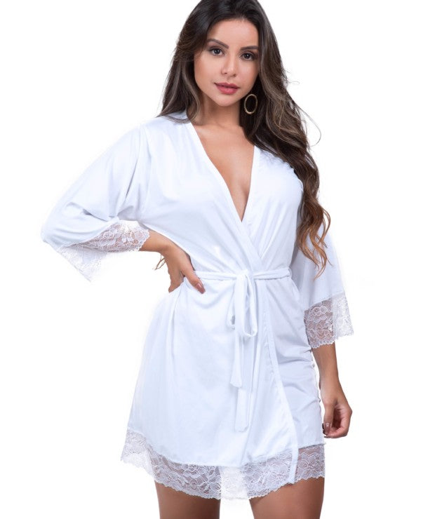 Robe feminino em microfibra – Gabrielle