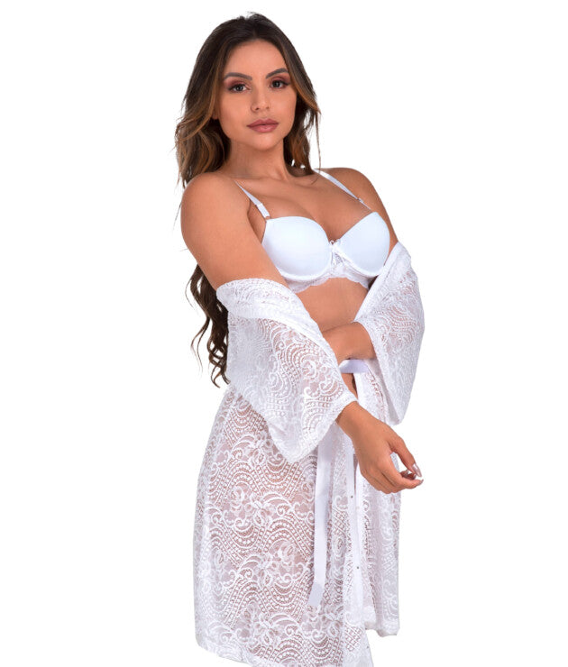 Robe de renda vazada – Bruna