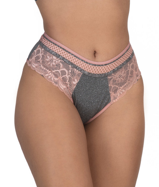 Calcinha com renda e elástico sport – Seraphine