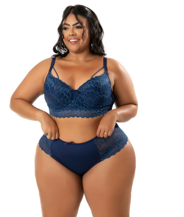 Lingerie Plus Size em Renda – Poliana