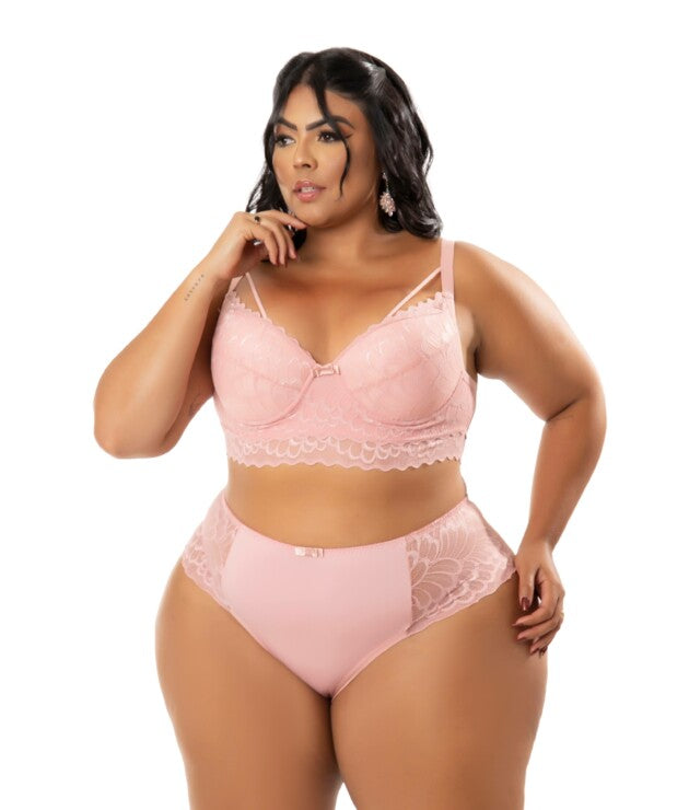 Lingerie Plus Size em Renda – Poliana