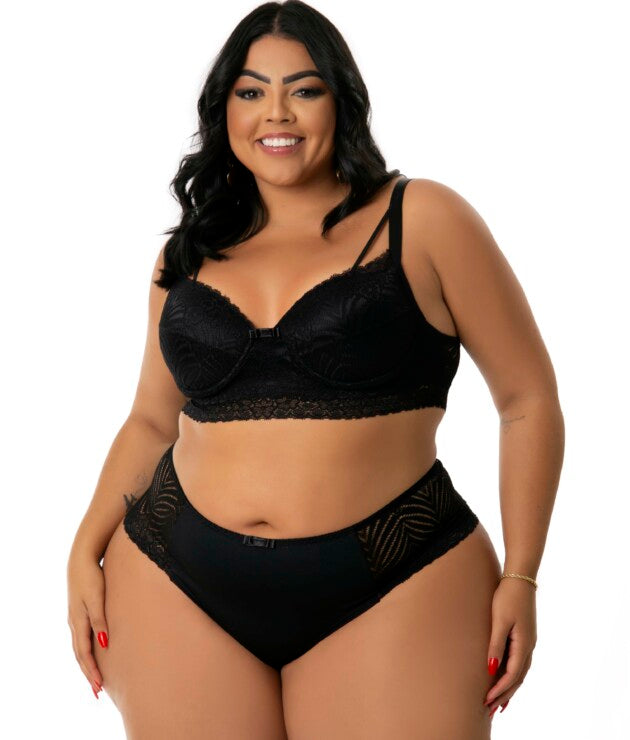 Lingerie Plus Size em Renda – Poliana