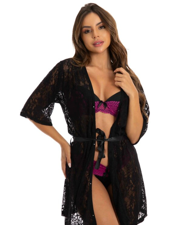 Robe de renda vazada – Bruna