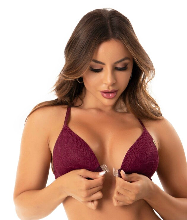 Soutien Nadador Push Up com Renda – Carina