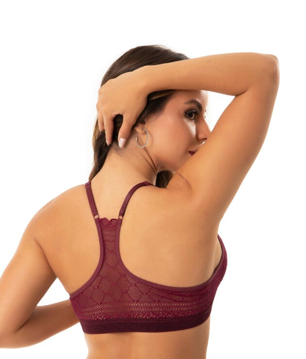 Soutien Nadador Push Up com Renda – Carina