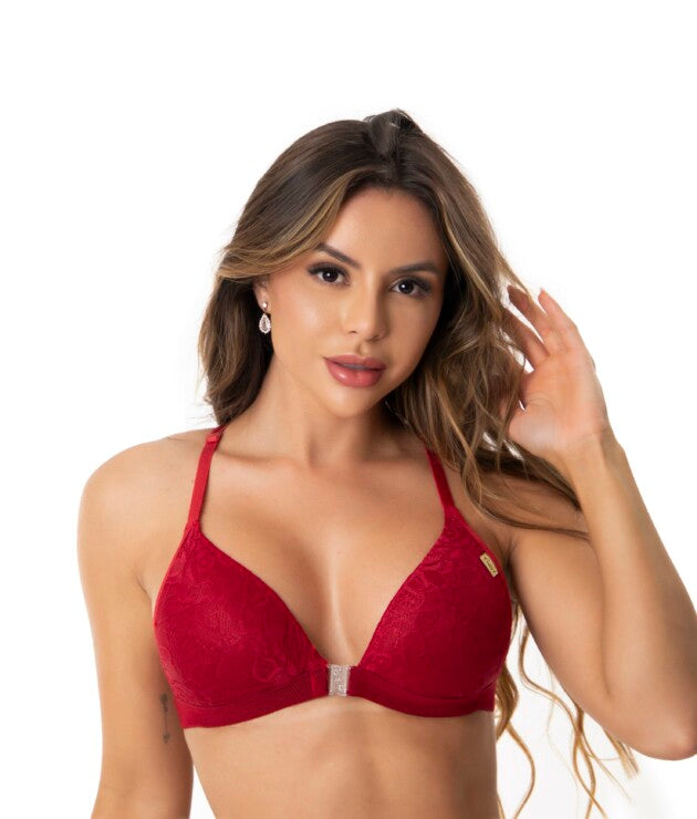 Soutien Nadador Push Up com Renda – Carina